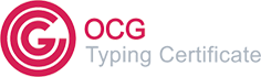 OTC Typing Certifikate